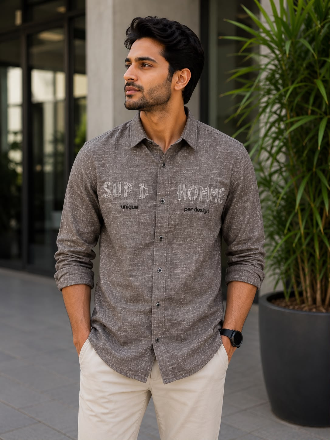 NEW ARRIVAL CHEST EMBROIDERY SHIRTS!